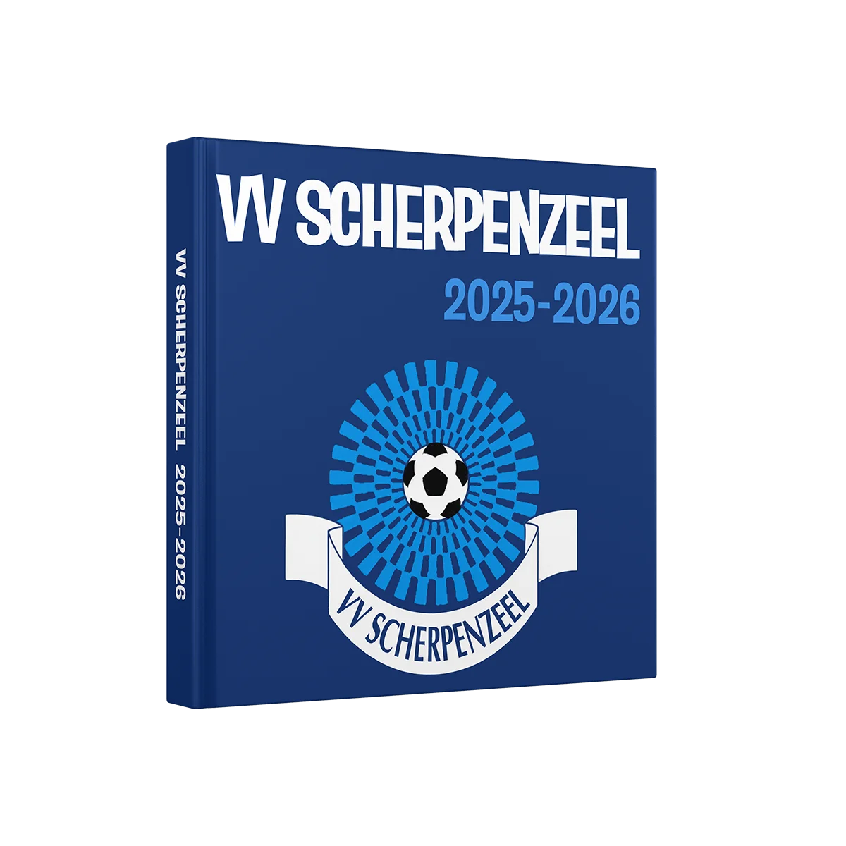 Fotoboek mockup VV Scherpenzeel