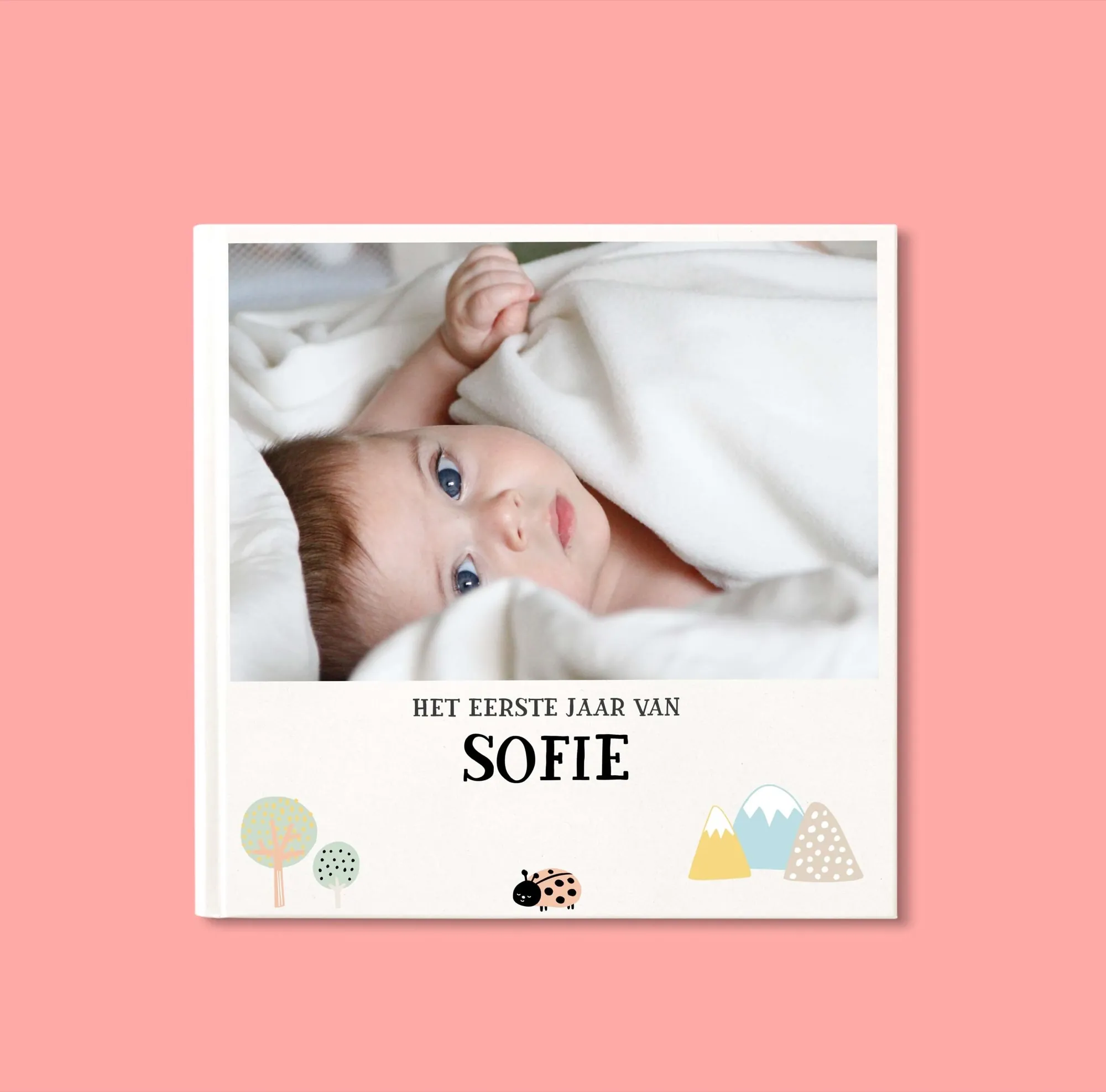 klikkie photo book as a gift for a baby's first birthday