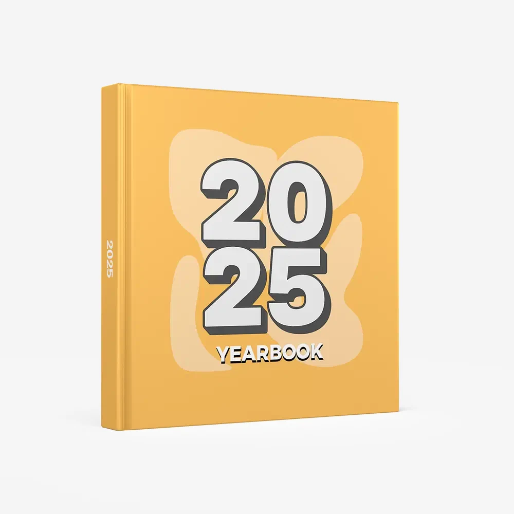 Retro Year Book – Yellow